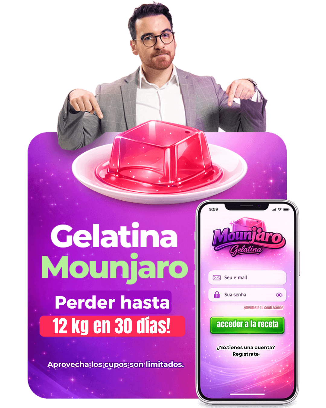 Gelatina Mounjaro